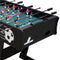Cougar Scorpion Kick Voetbaltafel Opklapbaar in Zwart - Tafelvoetbal tafel incl. 2 ballen en scoreteller - Indoor voetbal tafel van 126x61x80cm