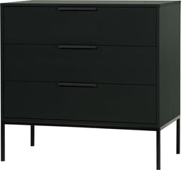 WOOOD Adam Ladekast - Grenen - Zwart - 93x94x52