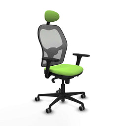 Piqueras y Crespo 3D036G1 - Bureaustoel - Verstelbare hoogte met hoofdsteun - Pistache