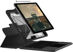 Urban Armor Gear 124000114031 - Rugged Bluetooth Keyboard met Trackpad - Morsbestendig - Zwart