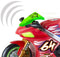 Nikko – Road Rippers Wheelie Racemotor – Gemotoriseerde Speelgoedmotor met Licht & Geluid – Rood