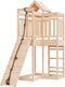 vidaXL - Speelhuis - met - klimwand - massief - grenenhout