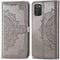 iMoshion Hoesje Geschikt voor Samsung Galaxy A03s Hoesje Met Pasjeshouder - iMoshion Mandala Bookcase - Grijs