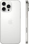 Apple iPhone 16 Pro - Wit titanium - 128 GB - Fysieke simkaart + eSIM