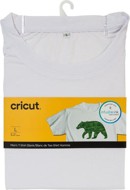 Cricut T-shirt voor Infusible Ink (L) – Heren (wit)