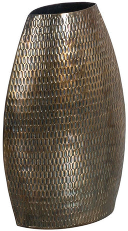 Vaas Gouden Aluminium 12 x 25 x 41 cm