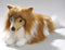 Bicolini Knuffelhond Collie Bruin/wit 45 Cm