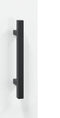 vidaXL - Dressoir - 69,5x34x90 - cm - bewerkt - hout - hoogglans - wit