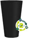 Garden ID Green Care Sense Tall - Hoge bloempot - 100% gerecycled - UV- en vorstbestendig - Zwart-Antraciet - Ø35 x H56 cm