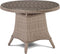 Terlizzi Tafel 100 cm Excl. Lazy Susan Kobo Half Rond Wicker OWN
