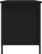 vidaXL - Tv-meubel - 100x40x50 - cm - bewerkt - hout - zwart