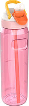Kambukka Lagoon - Drinkfles 1L - Rietje met milliliter markering - Roze