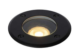 Lucide BILTIN - Grondspot Buiten - 10,8 cm - 1xGU10 - IP67 - Zwart