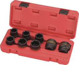 PARD - 3/4'' Zeskants vlakke slagmoerdoppenset, 8-delig - PAC6081