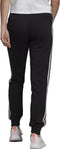 Adidas Essentials French Terry 3-Stripes Joggingbroek Zwart Dames - Maat XS