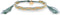 Scmyk BG-262 - Armband - Schaakbordpatroon - Goudkleurig