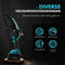 ProXtar Mini Kettingzaag - Kettingzaag - Snoeizaag - Takkenzaag - Handzaag - Inclusief Opbergkoffer, 2 Accu's & 3 Kettingen - Automatische Kettingsmering - Brushless