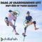 Chillafish Poogi Teen - Pogo Stick - LED verlichting - Oranje