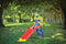 Starplay Glijbaan 141 X 63 X 78,5 Cm Rood/blauw/geel