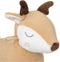 Schommelpaard - Hert - Bruin - 64 x 55 x 33 cm - Hobbeldier