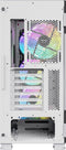 Nfortec Krater X - ATX Semi-toren doos - RGB Verlichting - Wit