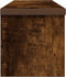 vidaXL - Keukenrekken - stapelbaar - 2 - st - 60x15x16 - cm - gerookt - eikenkleurig