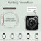 Podec Smartwatch - Magnetische RVS Strap - Milanese Mesh - Starlight