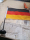 AZ FLAG TL_195 - Tafelvlag Zweden - Satijn 22 x 15 cm - Met metalen basis en paal