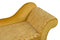 BIARRITZ - Chaise longue - Geel - Rechterzijde - Fluweel