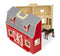 Melissa & Doug Houten draagbare uitklapbare stal - Speelset met speelfiguren (7 speeldieren, 28,5 cm H x 34 cm B x 12 cm L, geweldig cadeau voor meisjes en jongens - ideaal voor kinderen van 3, 4, 5 en 6 jaar)