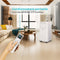 IRRADIO VIGO 7 - Draagbare airconditioner 7000 BTU met warmtepomp en luchtontvochtiger - draadloze lcd-afstandsbediening (8006012376234)