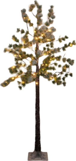 Anna's Collection - Dennenboom met sneeuw 96led classic warm ip44 t...