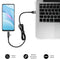 SUBBLIM SUBCAB-4IN101 USB-kabel USB 2.0 1 m USB C Zwart