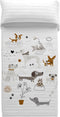Sprei Panzup Dogs 1 (250 x 260 cm) (Bed van 150/160)