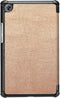 3-Vouw sleepcover hoes - Geschikt voor Huawei MediaPad M5 8.4 inch - goud
