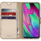 Accezz Samsung Galaxy A40 - Wallet Softcase Bookcase - 3 pashouders - goud