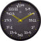 Reken wandkllok - 30cm -Stille klok- Rekenformule design - nXt by NeXtime - Maths