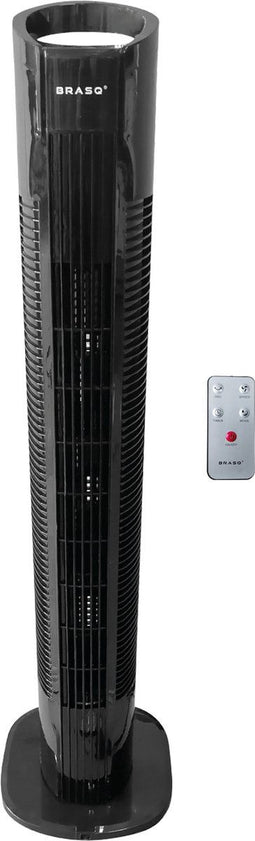 BRASQ Torenventilator F500 - Torenventilator - Stil - Zwart