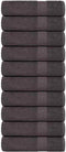vidaXL - Handdoeken - 10st - 50x100 - cm - 360 - g/m² - 100% - katoen - antracietkleurig