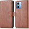 iMoshion Hoesje Geschikt voor Xiaomi Redmi Note 12 Hoesje Met Pasjeshouder - iMoshion Luxe Bookcase - Bruin