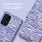 iMoshion Hoesje Geschikt voor Samsung Galaxy A52 (4G) / A52s / A52 (5G) Hoesje Met Pasjeshouder - iMoshion Design Bookcase smartphone - Meerkleurig / White Blue Stripes