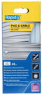 Rapid - PVC Lijmpatronen - 12 mm - 48 patronen - Wit (48 stuks)