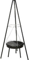 BBQ Driepoot - Vuurschaal - Grillrooster - Ø52 cm - Zwart
