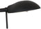 Mexlite Biron 7502ZW - Tafellamp - Draaibaar en kantelbaar 48 cm leesarm - Zwart