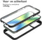 iMoshion Hoesje Geschikt voor iPhone 14 Pro Max Hoesje - iMoshion 360° Full Protective Case - Zwart / Transparant