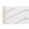 Tapijt DKD Home Decor Wit Grijs Ruiten Scandi Ø 9,4 cm 120 x 180 x 3 cm