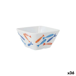 Aperitiefschaaltje La Mediterránea Vissen 10,5 cm (36 Stuks)