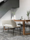 MUST Living Bench Bloom 150,86x150x57 cm, polaris natural