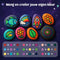 Vaive - Stenen Schilderen Knutselset - Glow in the Dark Happy Stones - 61-delig
