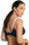Carriwell Original Voedingsbeha - Meegroei- en voedingsbh - Navy/Roze - XL